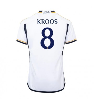 Real Madrid Toni Kroos #8 Koszulka Podstawowych 2023-24 Krótki Rękaw